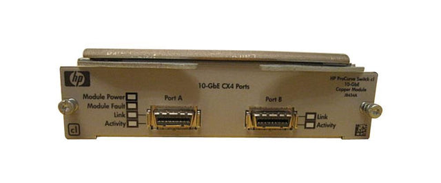 J8434AR#ABA HP ProCurve 3400 Series 10GBase-CX4 Copper Module 2-Port 10 Gigabit Module with Fixed CX4 (Refurbished)