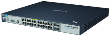 HP - J8692AABG - ProCurve 3500YL-24G-PWR 24-Ports 10/100/1000Base-T RJ-45 PoE Manageable Layer4 Rack-mountable 1U Switch with 4x Shared SFP Ports and 1x E
