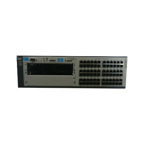 J8772B HP ProCurve 4200vl Series 4202vl-72 72 x RJ-45 Ports 10/100Base-TX + 2 x Open Module Slots Layer 2 Managed Rack-mountable Fast Ethernet Network Switch