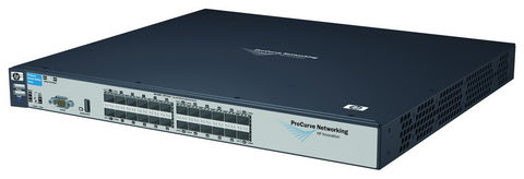 HP ProCurve 6200yl-24G 24 x SFP Mini-GBIC Ports 1000Base-X + 2 x SFP+ Ports Layer3 Managed Rack-mountable Gigabit Ethernet Network Switch
