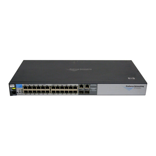 J9019A#ABB HP ProCurve 2510 Series 2510-24 24 x RJ-45 Ports 10/100Base-TX + 2 x Dual Personality RJ-45/SFP (mini-Gbic) Uplink Ports Layer 2 Managed Rack-mountable Fast Ethernet Network Switch