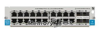 HP - J9033A-NS - ProCurve vl 20-Ports 10/100/1000Base-T RJ-45 Ethernet Switch Module with 4x SFP Ports