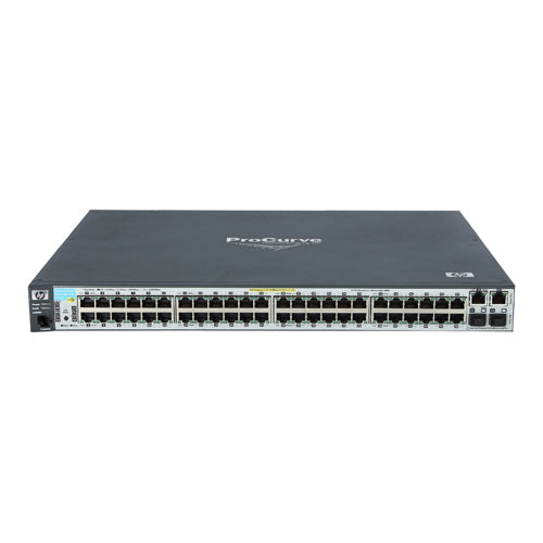 J9089-69001 HP ProCurve 2610 Series 2610-48-PWR 48 x RJ-45 Ports 10/100Base-TX + 2 x Ports SFP (mini-GBIC) + 2 x Ports 1000Base-T Layer 3 Managed 1U Rack-mountable Fast Ethernet Network Switch