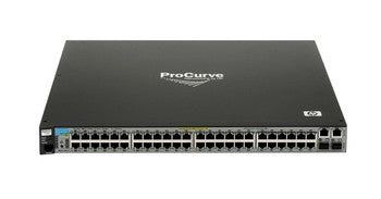 HP - J9089A-ABB - ProCurve 2610-48 48-Ports 10/100 RJ-45 Manageable Layer2 Rack-mountable Stackable Switch with 2x Auto-Sensing 10/100/1000 Ports and 2x S
