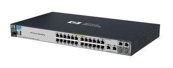 HP - J9138AABA - Procurve 2520-24-PoE 24-Ports 10/100 RJ-45 PoE Switch with 2x Shared SFP (mini-GBIC) Ports