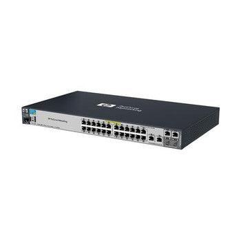 HP - J9138AX3 - Procurve 2520-24-PoE 24-Ports 10/100 RJ-45 PoE Switch with 2x Shared SFP (mini-GBIC) Ports