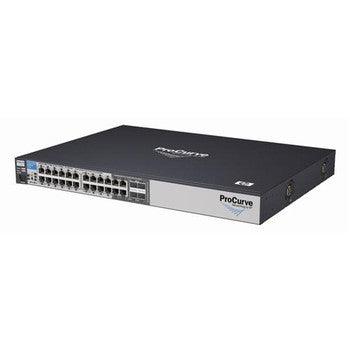 HP - J9298A#ABA-PROMO - Procurve E2520 8-Ports 10/100/1000Base-T RJ-45 PoE 2-Ports RJ-45 Dual-Personality Gigabit Ports Manageable Layer2 Switch with 2x S
