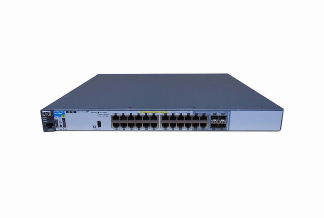 HP ProCurve 3500 yl Series E3500-24G-PoE+ 20 x RJ-45 Ports PoE+ 10/100/1000Base-T + 4 x Dual Personality RJ-45/SFP Ports Layer 3 Managed 1U Rack-mountable Gigabit Ethernet Network Switch