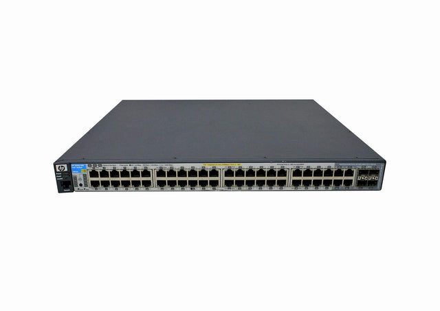 HP ProCurve 3500-48G-PoE+ 44 x RJ-45 Ports PoE+ 10/100/1000Base-T + 4 x Dual-Personality Ports + 4 x SFP+ with optional module Layer 2 Managed Gigabit Ethernet Network yl Switch