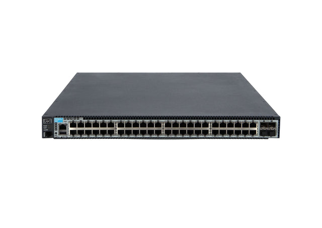 HP ProCurve 6600 Series 6600-48G-4XG 48 x RJ-45 Ports 10/100/1000Base-T + 4 x SFP+ Ports Layer 4 Managed Rack-mountable Gigabit Ethernet Network Switch