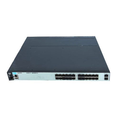 J9584A#B2B HP 3800 Series 3800-24SFP-2SFP+ 24 x SFP Ports 1000Base-X + 2 x SFP+ Ports Layer 4 Managed Rack-mountable Gigabit Ethernet Network Switch