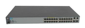 HP - J9624A-04 - 12-Ports 10/100Base-TX RJ-45 PoE+ 12-Ports 10/100Base-TX RJ-45 Manageable Rack-mountable Ethernet Switch with 2x 10/100/1000Base-T RJ-45