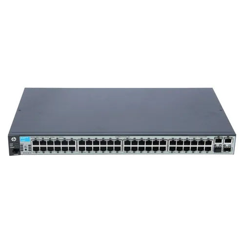 J9626A#ACE HP Aruba 2620 Series 2620-48 48 x RJ-45 Ports 10/100Base-TX + 2 x RJ-45 GE Ports + 2 x SFP(mini-GBIC) Slot Layer 3 Managed Rack-mountable Stackable Fast Ethernet Network Switch