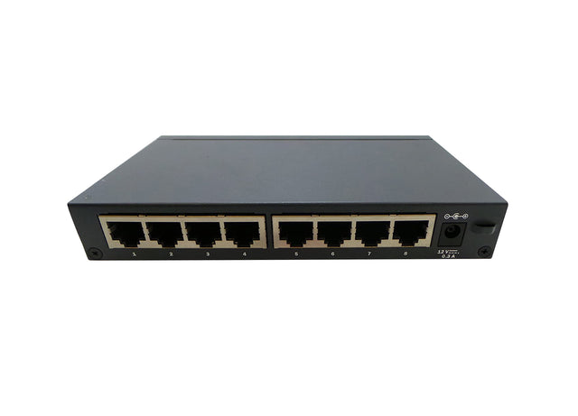 HP OfficeConnect 1410 Series 1410-8G 8 x RJ-45 Ports 10/100/1000Base-T Layer2 Unmanaged Rack-mountable Gigabit Ethernet Network Switch