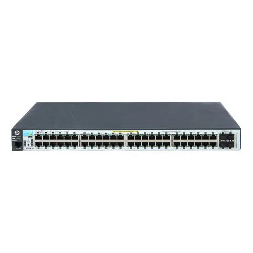 J9772A-N HP 2530 Series 2530-48G-PoE+ 48 x RJ-45 Ports PoE+ 10/100/1000Base-T + 4 x SFP Ports Layer 2 Managed Rack-mountable Gigabit Ethernet Network Switch
