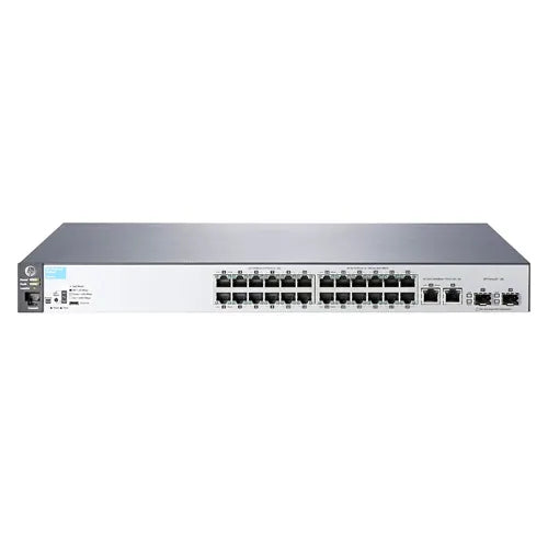 J9782-61001 HP 2530 Series 2530-24 24 x Rj-45 Ports 10/100Base-TX + 2 x GBE Uplink Ports + 2 x SFP Ports Layer 2 Managed Rack-Mountable Fast Ethernet Network Switch