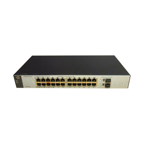 J9834A#ABA HP PS1810-24G RJ-45 24 x Ports 10/100/1000Base-T + 2 x SFP Layer 2 Managed Gigabit Ethernet Network Switch