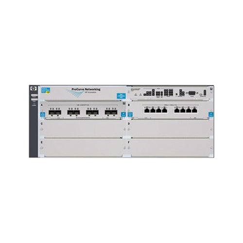 J9866A#ABA HP 5400 Series 5406 8 x RJ-45 Ports 10GBase-T + 8 x SFP+ Ports 10GBase-X Layer 3 Managed Rack-mountable Gigabit Ethernet Network Switch