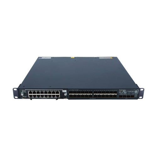 JC103B-RNG HP 5800-24G-SFP + 24 x SFP Ports 10GBase-X + 5 x Ports 10/100/1000Base-T Layer 3 Managed Fast Ethernet Network Switch