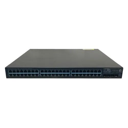 JC105-61201 HP FlexFabric 5800 Series A5800-48G 48 x Rj-45 Ports 10/100/1000Base-T + 4 x SFP+ Ports Layer 3 Managed Rack-Mountable Gigabit Ethernet Network Switch