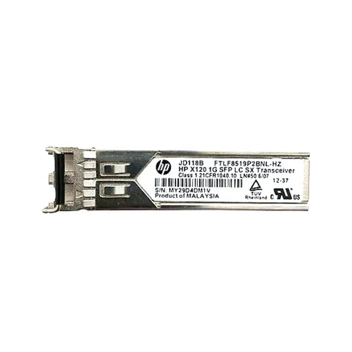 JD118-61001 HP ProCurve X120 1Gb/s 1000Base-SX Multi-Mode Fibre 850nm 550m Duplex LC Connector SFP Transceiver Module
