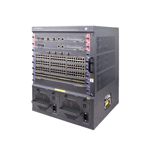 JD239BC HP FlexNetwork 7500 Series 7506 6 x I/O Module Slots + 2 x Fabric Slots Layer 3 Rack-mountable Network Switch Chassis