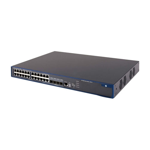 JD377-61101 HP FlexNetwork 5500 EI Series 5500-24G 24 x Ports 10/100/1000Base-T + 4 x Shared SFP Ports Layer 4 Managed Stackable Gigabit Ethernet Network Switch
