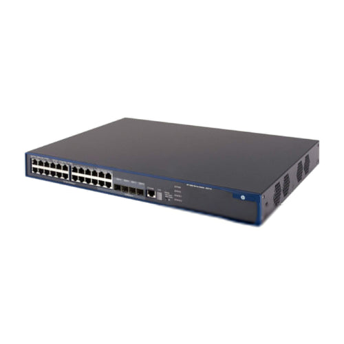JD377AC HP FlexNetwork 5500 EI Series 5500-24G 24 x Ports 10/100/1000Base-T + 4 x Shared SFP Ports Layer 4 Managed Stackable Gigabit Ethernet Network Switch