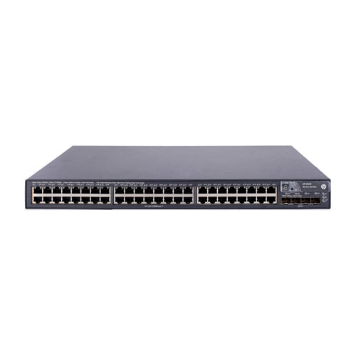 JG257AR HP FlexFabric 5800 Series 5800-48G-PoE+ 48 x RJ-45 Ports PoE+ 10/100/1000Base-T + 4 x SFP+ Ports Layer 3 Managed 1U Rack-mountable Gigabit Ethernet Network Switch