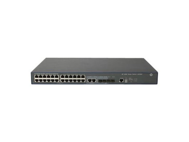 JG299B HP FlexNetwork 3600 EI Series 3600-24 v2 24 x RJ-45 Ports 10/100Base-TX + 4 x SFP + 2 x Shared GE Ports Layer 3 Managed 1U Rack-mountable Fast Ethernet Network EI Switch