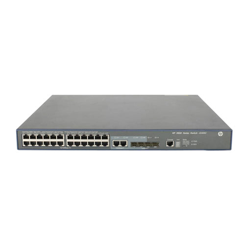 JG306C#ACF HP FlexNetwork 3600 Series 3600-24 PoE+ V2 24 x RJ-45 Ports PoE+ 10/100Base-TX + 4 x SFP Ports + 2 x RJ-45 GE Ports Layer-4 Managed Fast Ethernet Network SI Switch