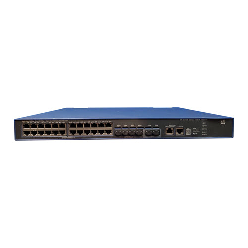 JG311A HP FlexNetwork 5500 Series 5500-24G-4SFP 24 x RJ-45 Ports 10/100/1000Base-T + 4 x SFP Ports + 2 x SFP+ Ports Layer 3 Managed Rack-mountable Gigabit Ethernet Network Switch