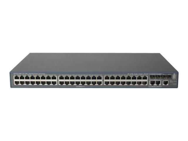 HP ProCurve 3100 EI Series 3100-48 V2 48 x Port 10/100Base-TX + 2 x Dual Personality Ports RJ-45/SFP + 2 x SFP Ports Layer 2 Managed Rack-mountable Fast Ethernet Network Switch