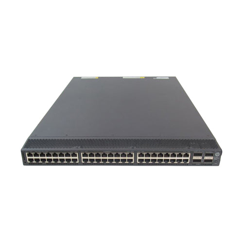JG336AR#0D1 HP FlexFabric 5900 Series 5900AF-48XGT-4QSFP+ 48 x RJ-45 Ports 10GBase-T + 4 x QSFP+ Ports Layer 3 Managed Rack-mountable Gigabit Ethernet Network Switch