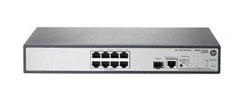 HP - JG350AR#ABA - E 1910-8G-PoE+ (180W) Switch Refurbished Manageable Twisted Pair 2 Layer Supported 1U High Rack-mountable Desktop Lifetime Limited Warr