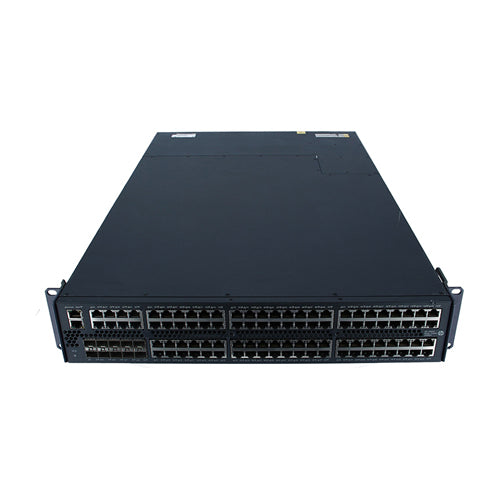 JG374AR HP FlexFabric 5830 Series 5830AF-96G 96 x RJ-45 Ports 10/100/1000Base-T + 10 x SFP+ Ports Layer 3 Managed Rack-mountable Stackable Gigabit Ethernet Network Switch