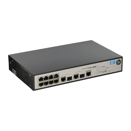 JG536A HP OfficeConnect 1900 Series 1910-8 8 x RJ-45 Ports 10/100Base-TX + 2 x RJ-45 GE Ports + 2 x SFP (mini-GBIC) Ports Layer 3 Managed Rack-mountable Fast Ethernet Network Switch