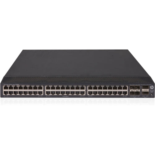 JG894-61001 HP Flex Fabric 5700-48G-4XG-2QSFP+ 48 x RJ-45 Ports 10/100/1000Base-T + 4 x SFP+ Ports + 2 x QSFP+ Ports Layer 2 Managed Rack-mountable Gigabit Ethernet Network Switch