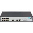 HP - JG920AB - E Sourcing 1920-8G 8-Ports 10/100/1000Base-T RJ-45 Manageable Layer3 Rack-mountable Ethernet Switch with 2x SFP Ports