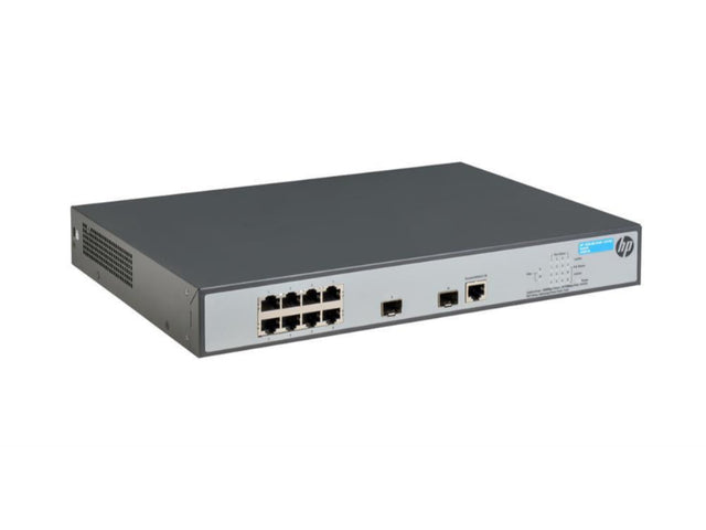 HP OfficeConnect 1920 Series 1920-8G-PoE+ 8 x RJ-45 Ports PoE+ 10/100/1000Base-T + 2 x SFP Ports Layer3 Managed Rack-mountable Gigabit Ethernet Network Switch