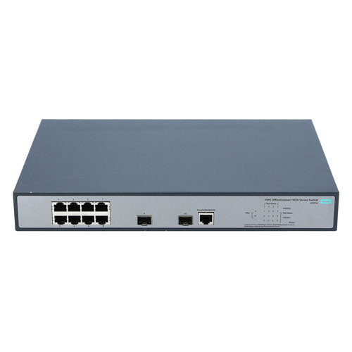 JG922A#ABA HP OfficeConnect 1920 Series 1920-8G-PoE+ 8 x RJ-45 Ports PoE+ 10/100/1000Base-T + 2 x SFP Ports Layer 3 Managed Rack-mountable Gigabit Ethernet Network Switch