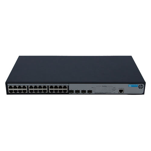 JG925A#AC4 HP OfficeConnect 1920 Series 1920-24G-PoE+ 24 x RJ-45 Ports PoE+ 10/100/1000Base-T + 4 x SFP Ports Layer 3 Managed Rack-mountable Gigabit Ethernet Network Switch