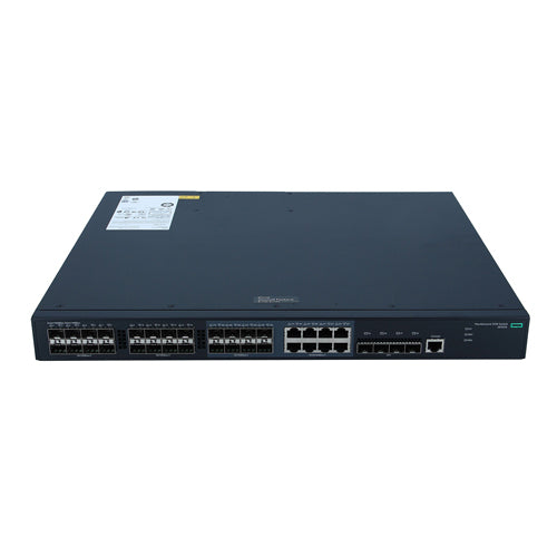 JG933A HP FlexNetwork 5130 Series 5130-24G-SFP-4SFP+ EI 16 x Ports 8 x Dual Personality Ports SFP/RJ-45 + 4 x SFP+ Ports Layer 3 Managed Rack-mountable Gigabit Ethernet Network Switch