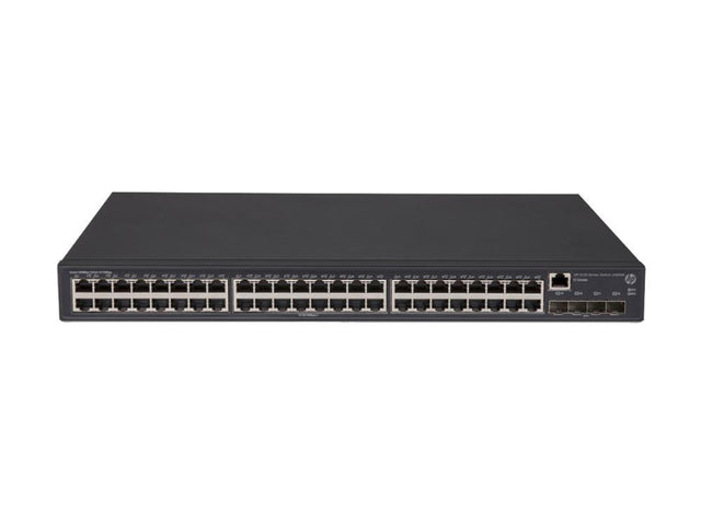 JG934-61001 HP FlexNetwork 5130 Series 5130-48G-4SFP+ 48 x RJ-45 Ports 10/100/1000Base-T + 4 x SFP+ Ports Layer 3 Managed Rack-mountable Gigabit Ethernet Network Ei Switch