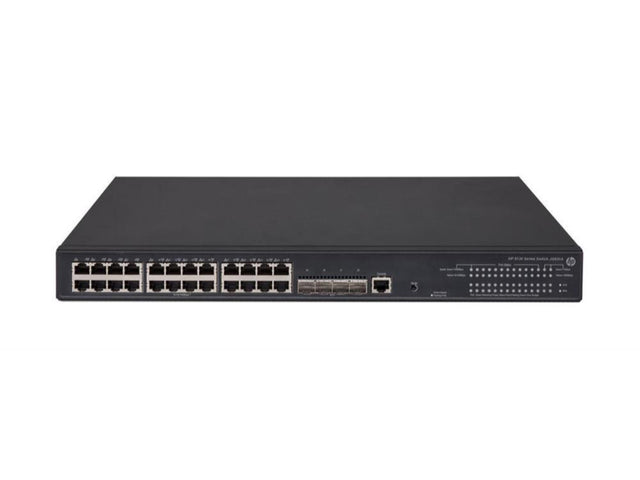 JG936-61001 HP FlexNetwork 5130 Series 5130-24G-PoE+-4SFP+ 24 x RJ-45 Ports PoE+ 10/100/1000Base-T + 4 x SFP+ Ports Layer 3 Managed Stackable Gigabit Ethernet Network Switch