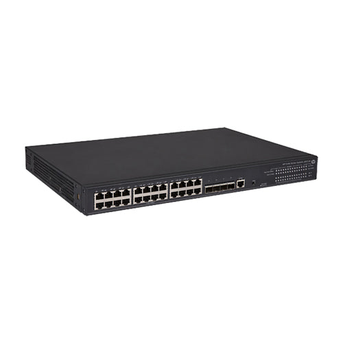 JG977A HP Flex Network 5130 Series 5130-24G-PoE+-4SFP+ 24 x RJ-45 Ports PoE+ 10/100/1000Base-T + 4 x SFP+ Ports Layer 3 Managed Rack-mountable Gigabit Ethernet Network Ei Switch