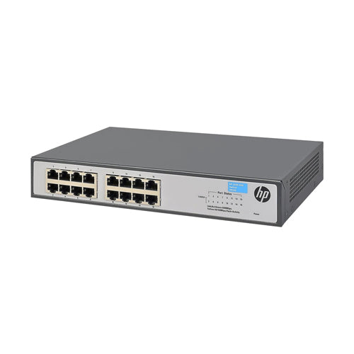JH016A HP OfficeConnect 1420-16G 16 x Ports 10/100/1000Base-T Layer 2 Unmanaged Rack-mountable Gigabit Ethernet Network Switch