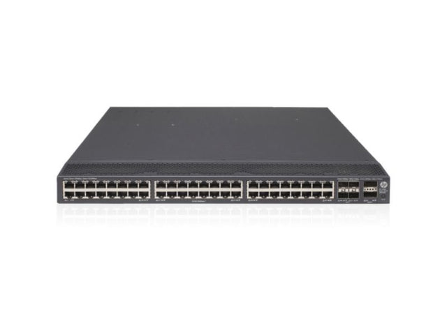 JH038A HP FlexFabric 5900 Series 5900AF-48G-4XG-2QSFP+ 48 x RJ-45 Ports 10/100/1000Base-T + 4 x SFP+ Ports + 2 x QSFP+ Ports Layer 3 Managed Rack-mountable Gigabit Ethernet Network Switch