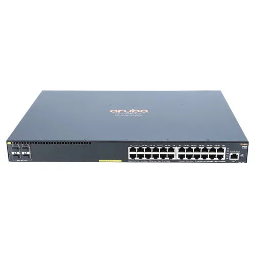 JL255A#B2C HP 2930F Series 2930F-24G-PoE+ 24 x RJ-45 Ports 10/100/1000Base-T + 4 x SFP Ports Layer 3 Managed Rack-mountable Gigabit Ethernet Network Switch