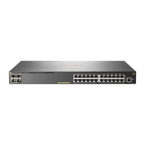 JL263A#ACF HP Aruba 2930 Series 2930F 24G PoE+ 4SFP+ 24 x RJ-45 Ports PoE+ 10/100/1000Base-T + 4 x SFP+ Ports Layer 3 Managed 1U Rack-mountable Gigabit Ethernet Network Switch